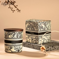 Bougie parfumée en cire de soja Secret National Style, sans fumée, en pot, pour aromathérapie, pour chambre à coucher, coffret cadeau