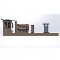 Fourneau de fusion à induction moyenne fréquence, fourneau de fusion électrique IGBT pour l'acier et le fer destiné aux fonderies, 0,05-40 tonnes