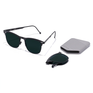 <span class=keywords><strong>Occhiali</strong></span> <span class=keywords><strong>da</strong></span> <span class=keywords><strong>Sole</strong></span> Pieghevoli Polarizzati <span class=keywords><strong>da</strong></span> Uomo in Metallo Ultra Sottile con Logo Personalizzato - Product Image 5