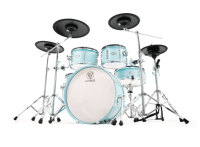 Kit de batterie électronique E-Force Extreme Max Series, ensemble complet de batterie électronique musicale, pack de matériel indépendant, kit de batterie enroulable, pliable