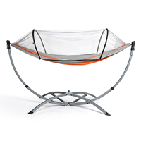 Support de hamac Hitree en métal robuste, pliable, résistant aux intempéries, pour l'extérieur et les parcs