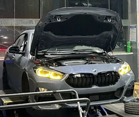 Feux de jour (DRL) Liwiny Angel Eyes jaunes pour BMW Série 1 et 2 (F40, F44) 2019-2023 – Puce de modification de couleur pour phares de voiture