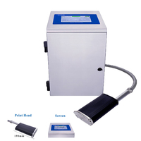 Imprimante à jet d'encre à grands caractères DOD D100 7dots no Clean Bottle Mrp Printing Machine Batch Machine Price for Wood Stone Tex