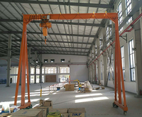 Mini cadre portatif de grue de portique pour la manipulation matérielle flexible d'atelier