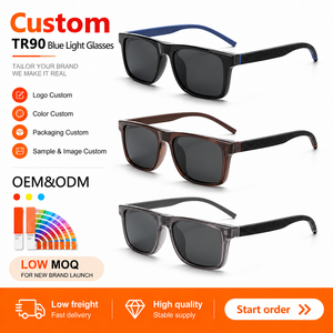 Sunray Magnetic Clip On Polarized TR <b>Frame</b> Silicone Temple Upscale Detachable Flip Up Sunglasses For Men Outdoor - Product Image 2