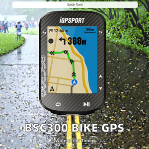Ordinateur GPS pour vélo BSC300, compteur de vitesse sans fil, écran couleur, navigation cartographique, capteurs ANT+, étanche, pour vélo - Product Image 2