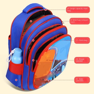 Juego <span class=keywords><strong>de</strong></span> carrito <span class=keywords><strong>de</strong></span> dibujos animados para niños <span class=keywords><strong>de</strong></span> 3 piezas, mochila escolar impermeable, bolsa <span class=keywords><strong>de</strong></span> almuerzo, estuche <span class=keywords><strong>de</strong></span> lápices, bolso <span class=keywords><strong>de</strong></span> hombro <span class=keywords><strong>de</strong></span> moda para - Product Image 4