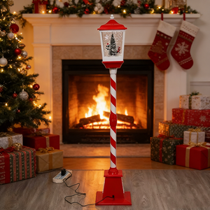 Decorazioni natalizie della neve fortunata nuova luce europea della neve dinamica Interior Festival Dress Up fornisce luci musicali - Product Image 1