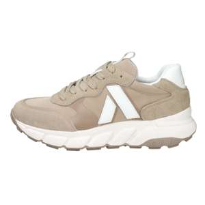 Baskets pour hommes Callaghan, beige, taille 40, talon de 4 cm, chaussures en toile tendance - Product Image 1