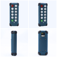 Controlador de cabrestante de elevación de 8 Botones individuales, radio de polipasto de grúa aérea, control remoto inalámbrico industrial inteligente, 1 unidad, 1 unidad