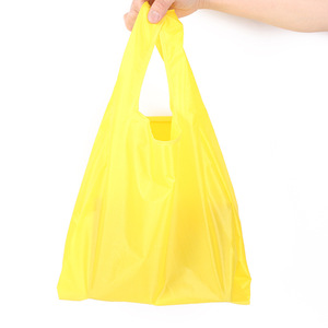 Sacs de courses réutilisables en polyester 190T 210D grande capacité, personnalisables avec logo, pliables, vente en gros - Product Image 3