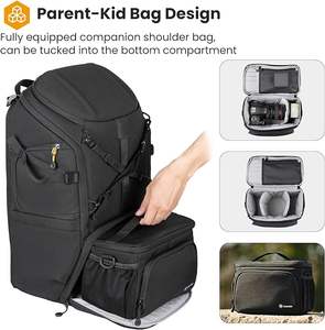 Free Sample <b>Camera</b> Backpack Professional <b>Bag</b> Waterproof Photography <b>Camera</b> Case Anti Theft Travel for Photographers - Product Image 3