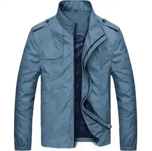 재킷 남성 2019 봄과 가을 얇은 섹션 남성 칼라 자켓 청소년 캐주얼 대형 윈드 브레이커 남성 자켓