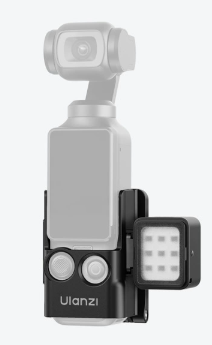 Hongdak for DJI Pocket 3 Magnetic Mount Base Multi-Functional Expansion Frame Protective Case Tempered Glass Screen Protector