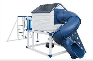 <span class=keywords><strong>Area</strong></span> <span class=keywords><strong>Giochi</strong></span> Esterna Personalizzata di Alta Gamma, Decorazione per Giardino e Cortile, Parco <span class=keywords><strong>Giochi</strong></span> con Scivolo e Altalena in Legno e Plastica, Vendita Diretta dalla Fabbrica - Product Image 5