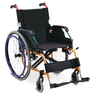 ORIENTMED portatile pieghevole <span class=keywords><strong>in</strong></span> acciaio leggero alluminio sedia a rotelle per uso domestico e ospedaliero di riabilitazione attrezzature <span class=keywords><strong>in</strong></span> <span class=keywords><strong>vendita</strong></span> - Product Image 5