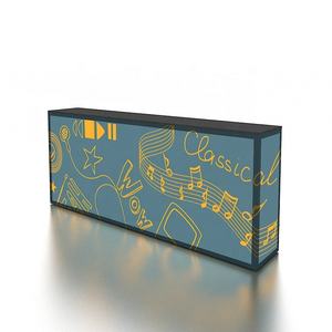 Supporto espositivo modulare leggero portatile e riutilizzabile con telaio in lega di alluminio per la promozione della fiera segnalatori - Product Image 1