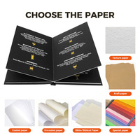 Service d'impression de menus personnalisés grand format avec logo, livrets, catalogues et brochures à couverture rigide pour restaurants