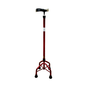 Bâton de marche à quatre pieds en alliage d'aluminium Yongjian, hauteur réglable pour personnes âgées - Product Image 2