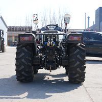 Microtracteur 80 CV avec Transmission Intégrale, Tracteur Agricole à Roues Polyvalent