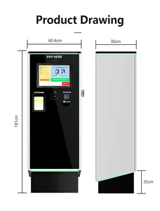 Parkeerbetaling Auto Pay Machine Vereenvoudigen Parkeergeld Incasso Ontdek Ons Geavanceerde Betaalstation