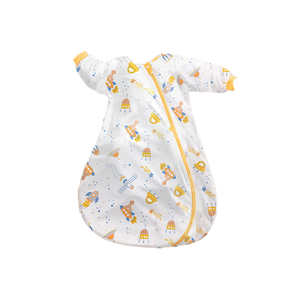 <span class=keywords><strong>Gigoteuse</strong></span> pour bébé nouveau-né d'hiver avec design à manches longues en coton 100% antibactérien pour un sommeil réparateur et sécurisé et un ajustement confortable - Product Image 1