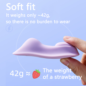 Culotte en silicone portable clitoridienne avec télécommande à 10 vitesses de vibration charge USB pour les jouets sexuels des couples lesbiens - Product Image 6