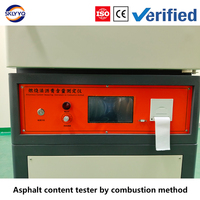 Medidor de Contenido de Asfalto de Alta Precisión, Método de Combustión en Horno, Medidor de Contenido de Betún para Ingeniería Civil e Infraestructura NDT