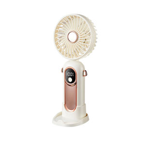 Miniventiladores plegables portátiles con logotipo personalizado, miniventiladores eléctricos recargables de mano con refrigeración por aire USB de escritorio para viajes al aire libre - Product Image 6