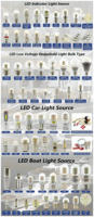 Ampoule LED T25 1W 2W pour réfrigérateur, lampe E12 B15 E14 E17 230V 120V AC 24V 10-30V 60V DC pour panneau solaire, réfrigérateur, glacière, congélateur
