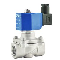Válvulas de Bola Neumáticas de Respuesta Rápida CWX-2T 12V DC, Diafragma de Acero Inoxidable DN20, Serie 2W para Aire y Agua
