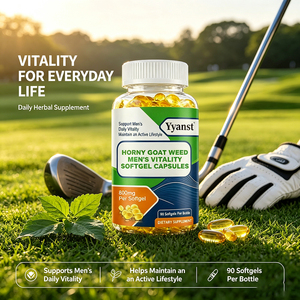 Complément Énergétique Herbal pour Hommes : Gélules de Soutien à la Vitalité avec Extrait de Horny Goat Weed – Maintenez un Mode de Vie Actif pour la Fitness Masculine (OEM) - Product Image 4