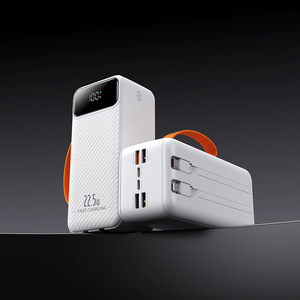 Power Bank 50000mAh Grande Capacità <span class=keywords><strong>con</strong></span> Cavo, <span class=keywords><strong>Ricarica</strong></span> Super Veloce 22.5W, <span class=keywords><strong>Batteria</strong></span> ai Polimeri di Litio in Plastica - Product Image 2
