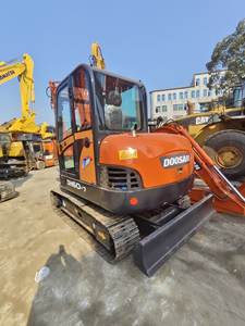 Excavatrice d'occasion Doosan DH60-7, 6 tonnes, godet de 0,2 m, prix bas, machine de construction, moteur performant - Product Image 5