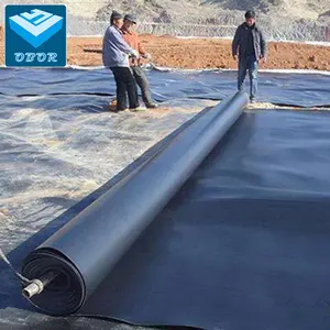 ที่กำหนดเองขนาดที่มีคุณภาพสูงป้องกันการรั่วซึมเสริม Geomembrane Hdpe ซับบ่อสำหรับขาย Geomembrane