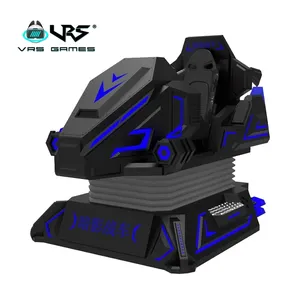 VRS Children's indoor Amusement Park High Profit Virtual Reality Racing cool spaceship 9D VR Driving Simulator factory price