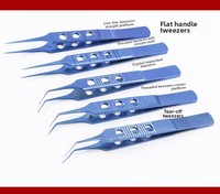 21-Piece High Quality White Cataract Surgery Instrument Kit Optics Instruments for Ophthalmic Microscopic Eye Microsurgery