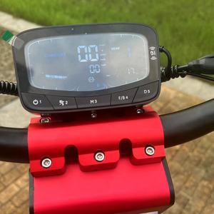 Adult NFC/Password Unlock 13inch 14inch Fat Tire 72V 40-100AH 300KM Long Range Dual Motor Scooter Foldable 10000W - Product Image 6