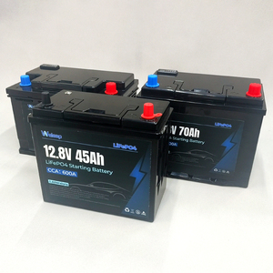 맞춤형 12V 600CCA 800CCA 900CCA 저자체방전 스타터 배터리 (장기 보관용 스타트-스톱 배터리) - Product Image 1