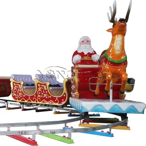 Meilleur prix : Train électrique de Noël Dattractions pour l'extérieur, avec Père Noël, à vendre - Product Image 6