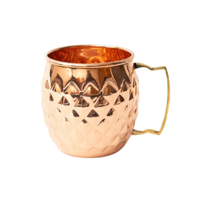 Taza de cobre Chitaie con mango de latón, diseño premium, tamaño de 16OZ, taza de cobre Chitaie a la venta - Product Image 2