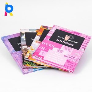 Carnet à couverture rigide dorée personnalisé, papier premium, carton recyclé, tissu PP, journalisation professionnelle, fournitures de bureau, cadeau d'entreprise - Product Image 1
