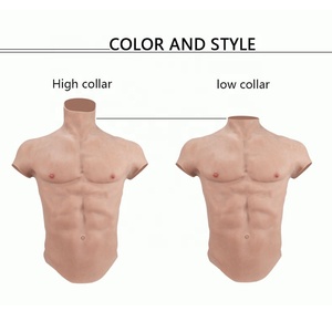 Músculos de Pecho Artificiales de Silicona Realista para Hombre para Moldear el Cuerpo y Aumentar el Pecho para <span class=keywords><strong>Cosplay</strong></span> - Product Image 3