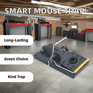 Trampa para Ratones de Plástico Inteligente, Color Negro, para el Control de Roedores en el Hogar, Cocina y Otros Lugares - Product Image 2