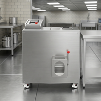 Machine à Compostage Commerciale 220V, Composteur de Déchets Alimentaires en 18-24 Heures, Machine à Engrais Organique