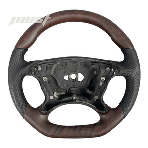 Volant personnalisé en fibre de carbone style bois de pêche pour <span class=keywords><strong>Mercedes</strong></span>-Benz <span class=keywords><strong>W209</strong></span> W211 W463 C219 E G SL <span class=keywords><strong>CLK</strong></span> CLS 350 550 <span class=keywords><strong>55</strong></span> 63 2005-2012 - Product Image 1