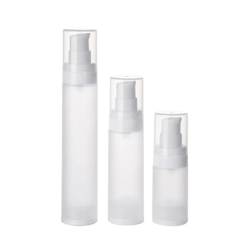 15ml 50ml foundation bottle 30ml airless lotion pump bottle cosmetics bottle for skincare moisturizing lotion toner liquid