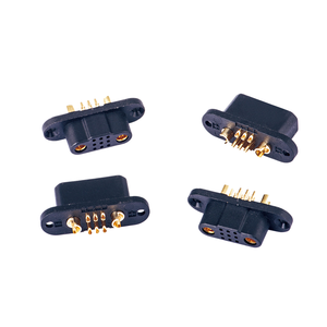 Conector macho-hembra chapado en oro de alta corriente de 2+9 pines y 25 A con terminal de señal de 9 pines y 5 A para drones de protección de plantas y aeronaves RC - Product Image 4