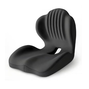 Cojín Ergonómico de Espuma Viscoelástica Tejida para Silla de Oficina, Soporte Lumbar, Alivio del Estrés, Funda Extraíble y Lavable para Uso en Auto y Hogar - Product Image 1