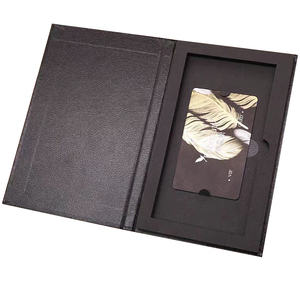 Tarjetero de hotel personalizado al por <span class=keywords><strong>mayor</strong></span>, fundas magnéticas para tarjetas/sobres, caja de cartón con impresión Offset - Product Image 4